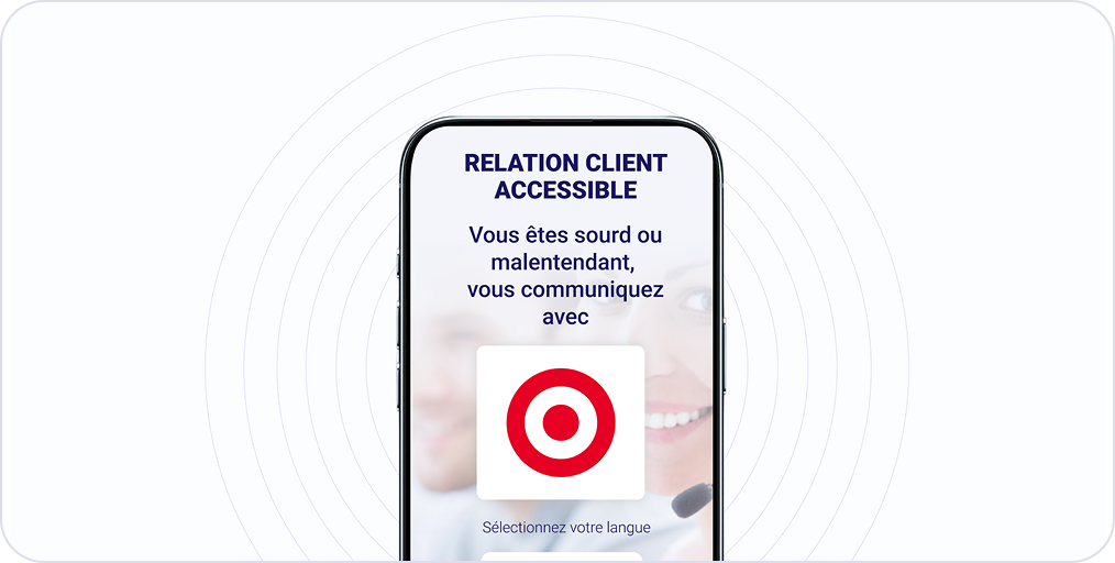 Interface Elioz Connect — widget relation client